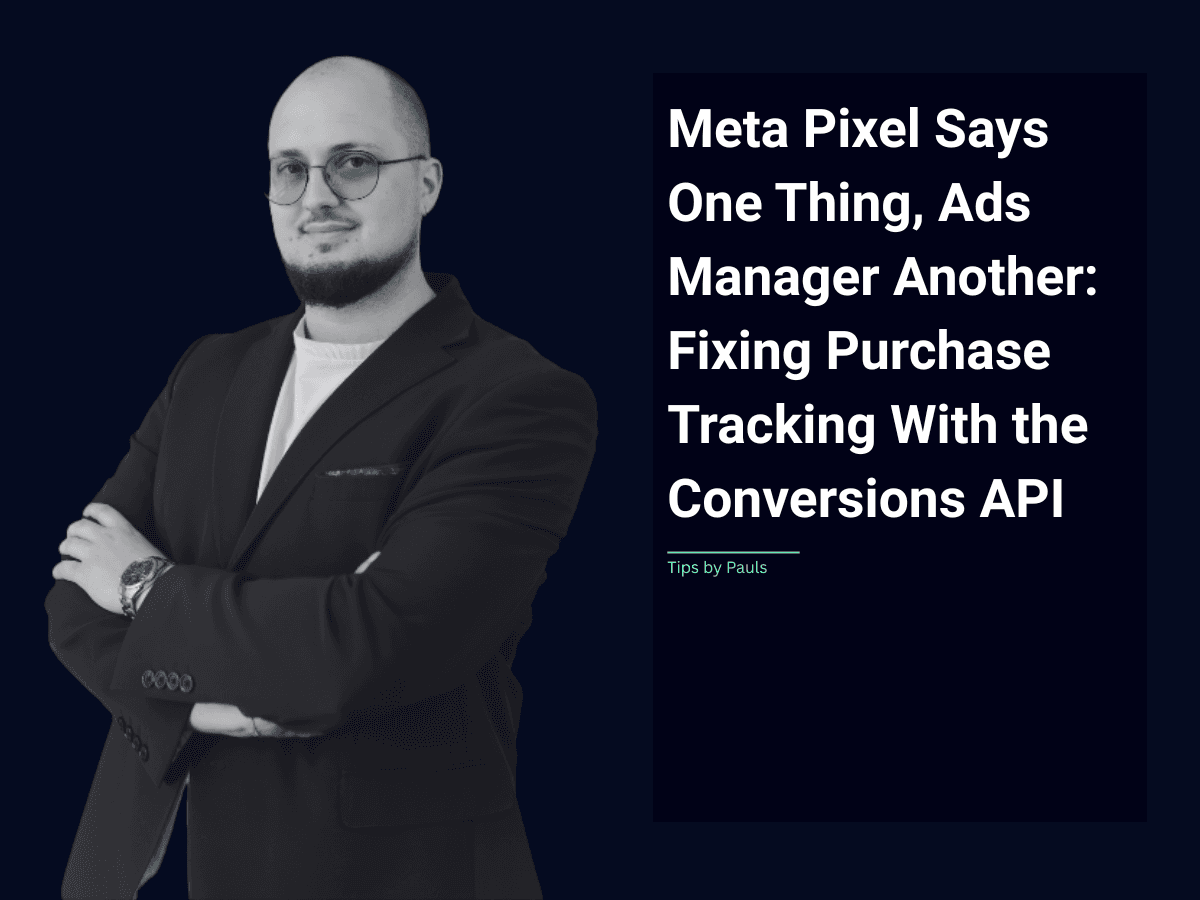 Meta Pixel rāda vienu, Ads Manager - pavisam citu: kā ar Conversions API salabot pirkumu izsekošanu
